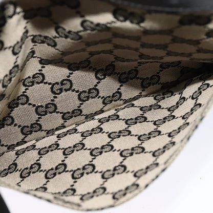 Gucci Front Pocket Messenger Canvas, BEIGE, CANVAS, Shoulder bag