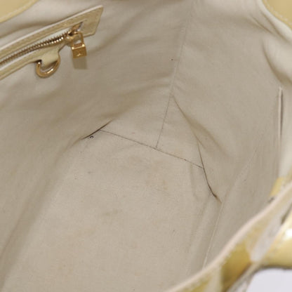 Louis Vuitton Wilshire Handbag Monogram Vernis, BEIGE, PATENT_LEATHER, Handbag