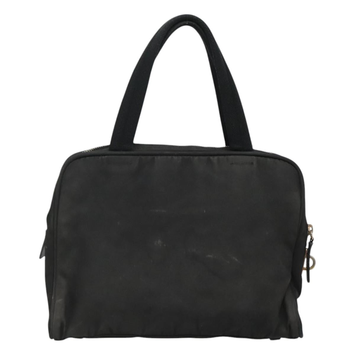 Prada Zip Around Tote Tessuto, BLACK, NYLON, Tote bag