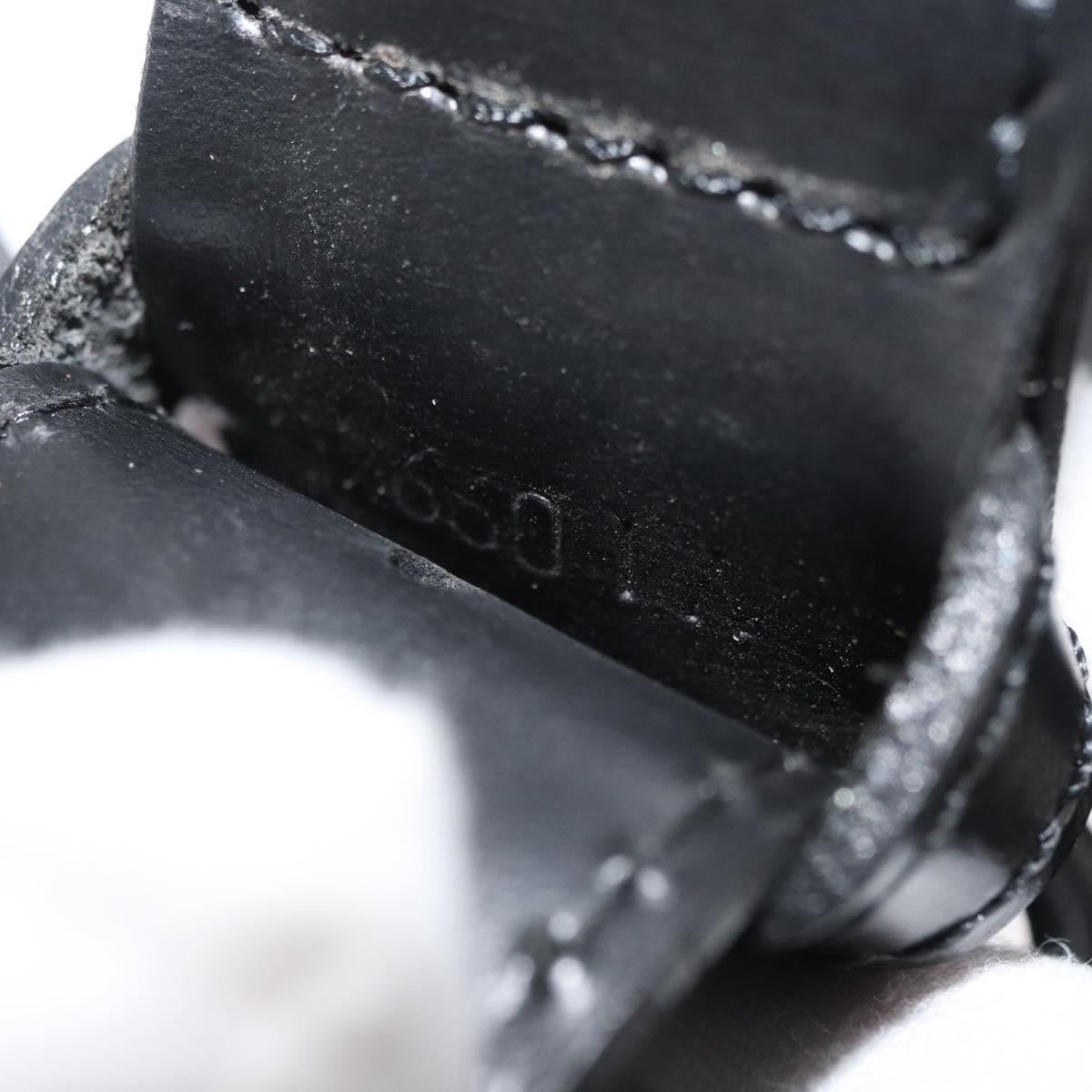 Louis Vuitton Vintage Sac d'Epaule Handbag Epi Leather, BLACK, LEATHER, Shoulder bag