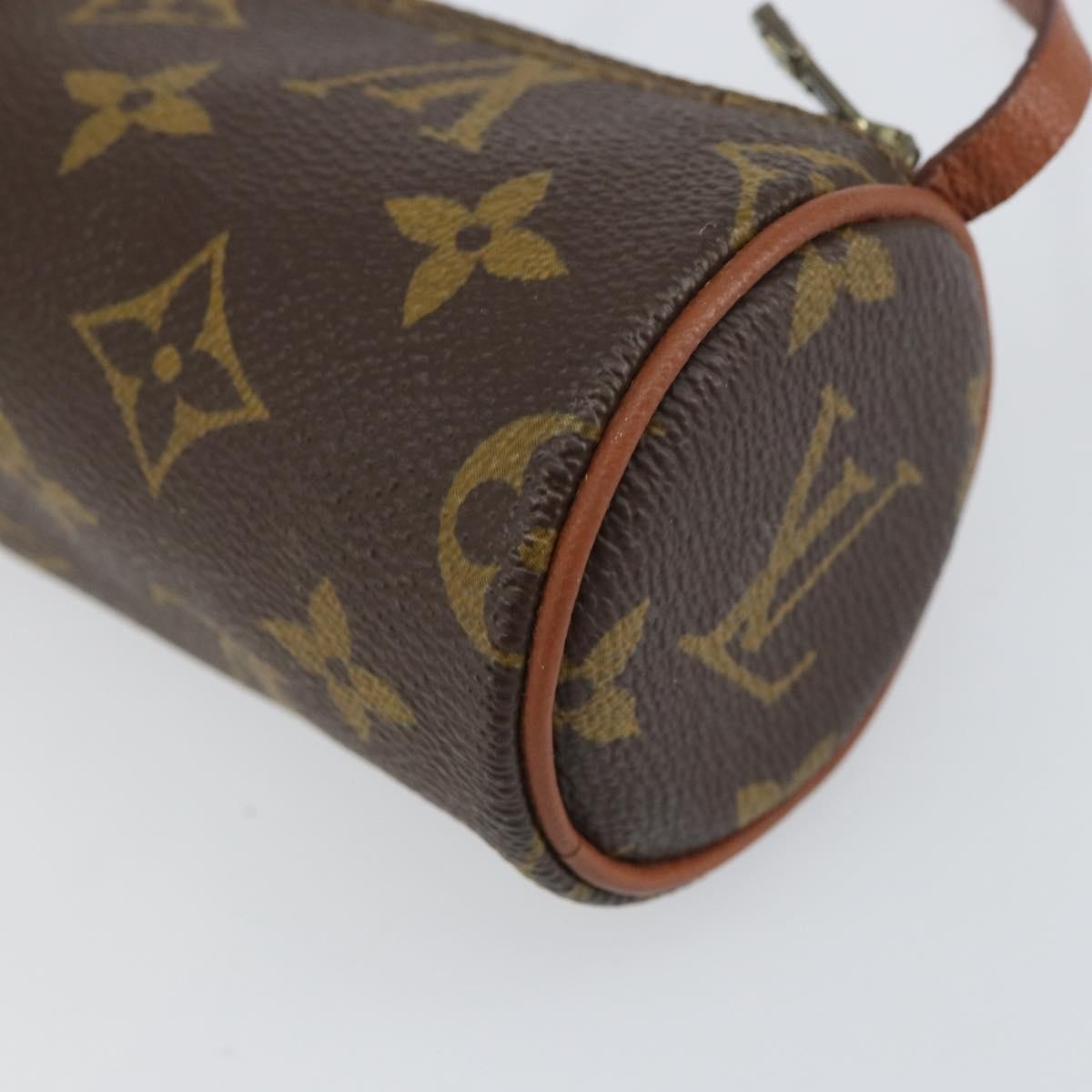 Louis Vuitton Papillon Pochette Monogram Canvas, BROWN, CANVAS, Clutche & pouche
