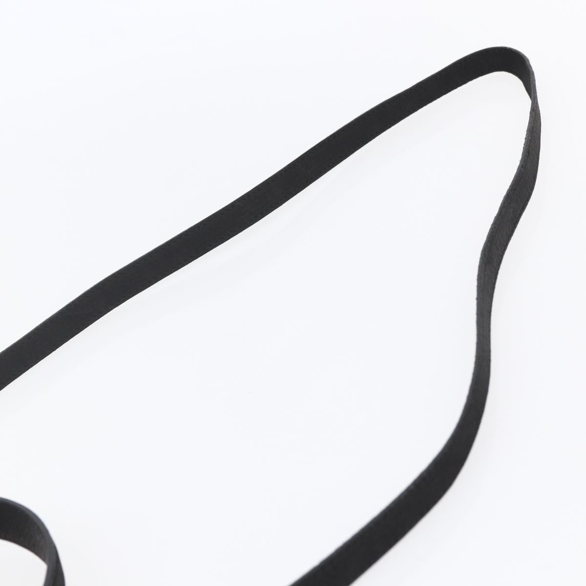 Celine Circle Logo Shoulder Bag Leather, BLACK, LEATHER, Shoulder bag