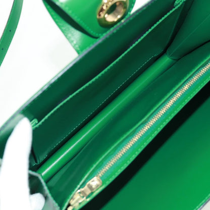 Louis Vuitton Capucines Shoulder Bag Epi Leather, GREEN, LEATHER, Shoulder bag