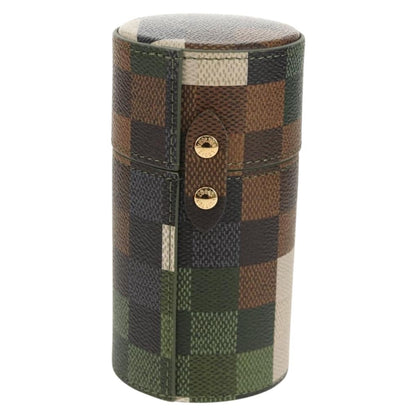 Louis Vuitton Coffret parfum Canvas, GREEN, CANVAS, Clutche & pouche