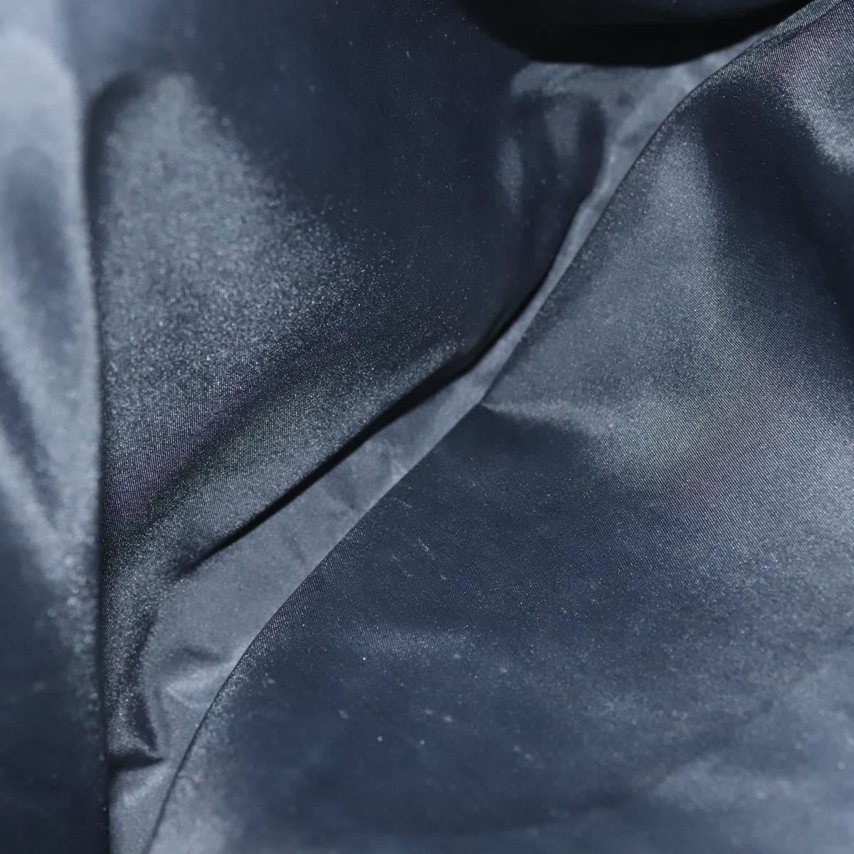 Prada Logo Flat Tote Bag. Nylon Tessuto, BLACK, NYLON, Handbag