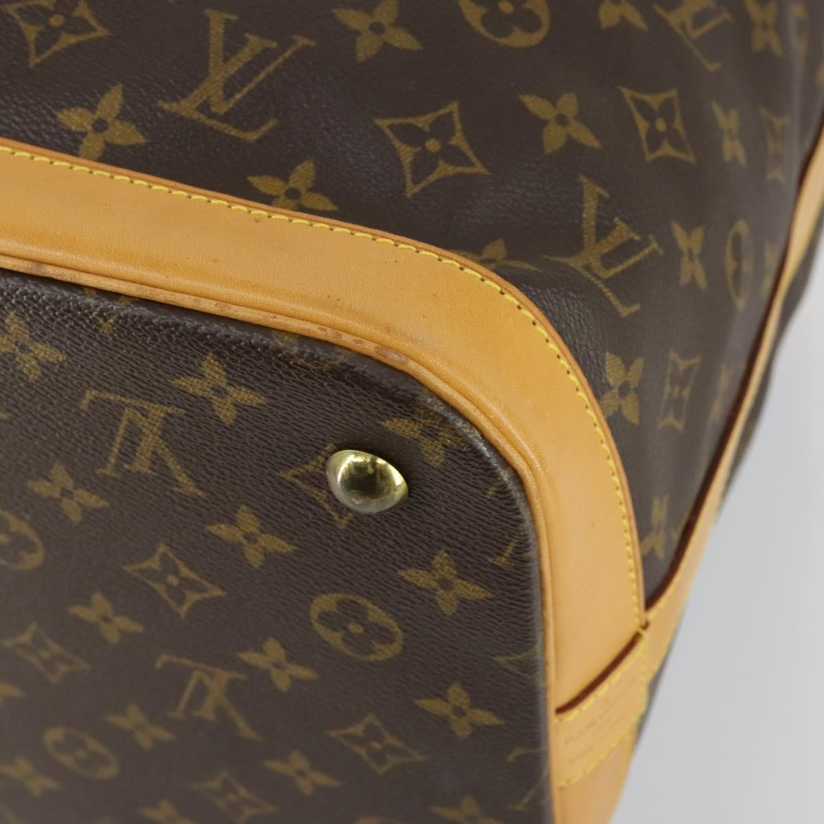 Louis Vuitton Cruiser Handbag Monogram Canvas, BROWN, CANVAS, Travel bag