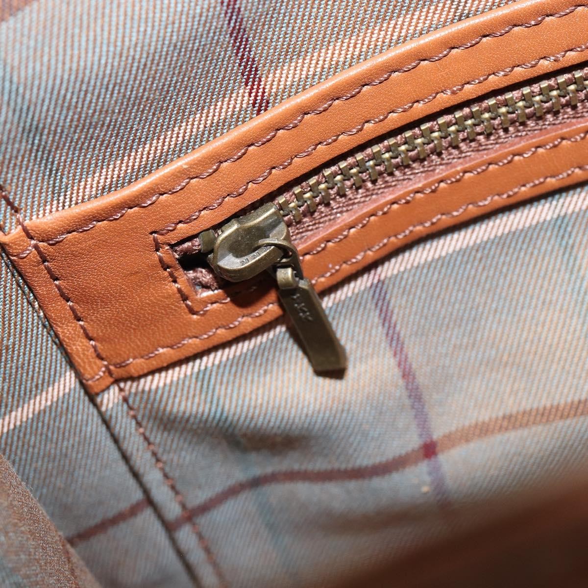 Burberry Vintage Shoulder Bag Leather, BROWN, LEATHER, Shoulder bag