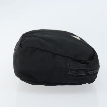Prada Vintage Pouch Tessuto, BLACK, NYLON, Clutche & pouche