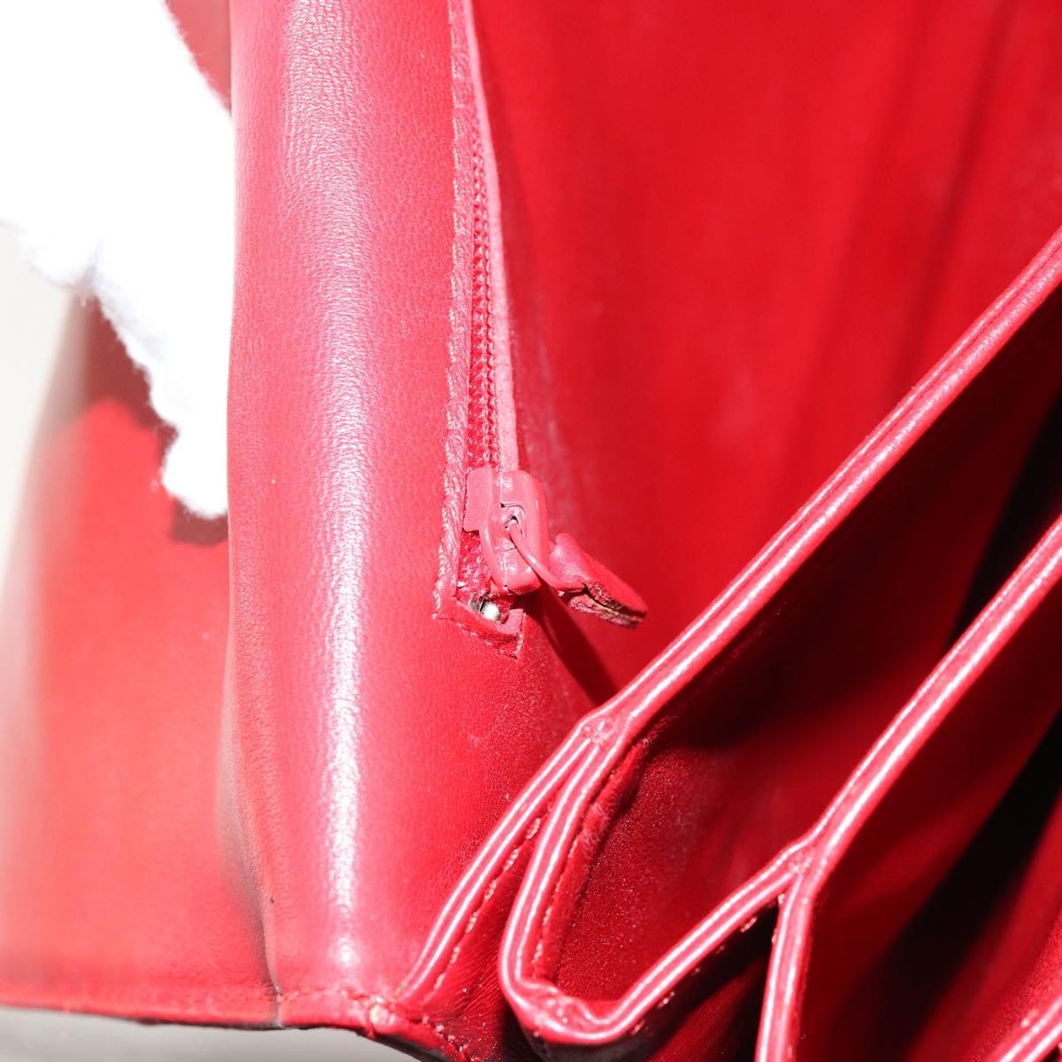 Louis Vuitton Opera Delphes Shoulder Bag Leather, RED, LEATHER, Shoulder bag