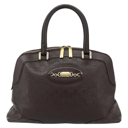 Gucci Guccissima Shoulder bag, Brown, Canvas, Handbag