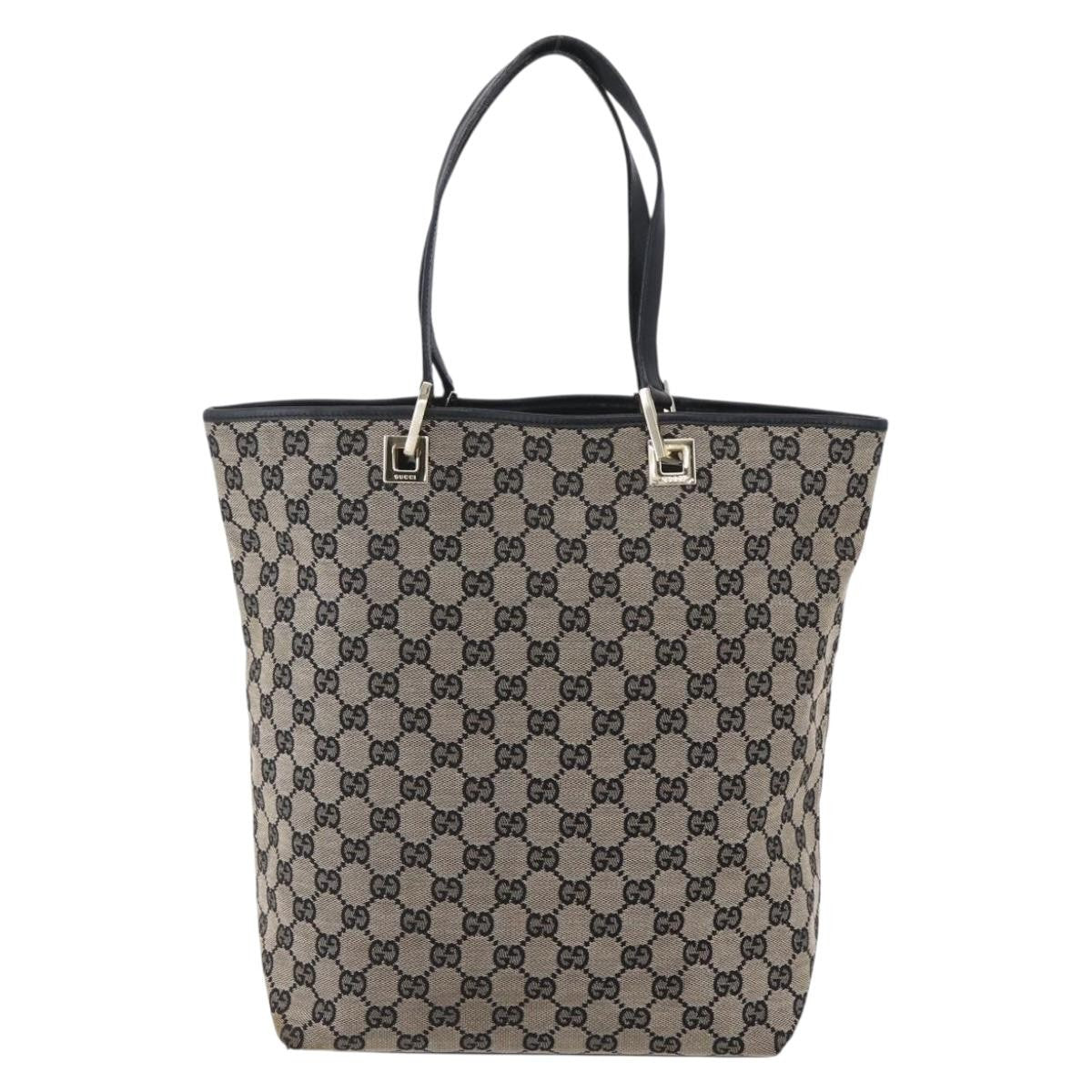 Gucci GG Canvas Bag Canvas, BEIGE, CANVAS, Tote bag