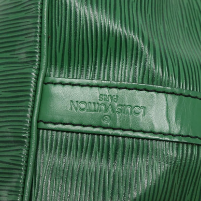 Louis Vuitton Petit Noe Handbag Epi Leather, GREEN, LEATHER, Handbag