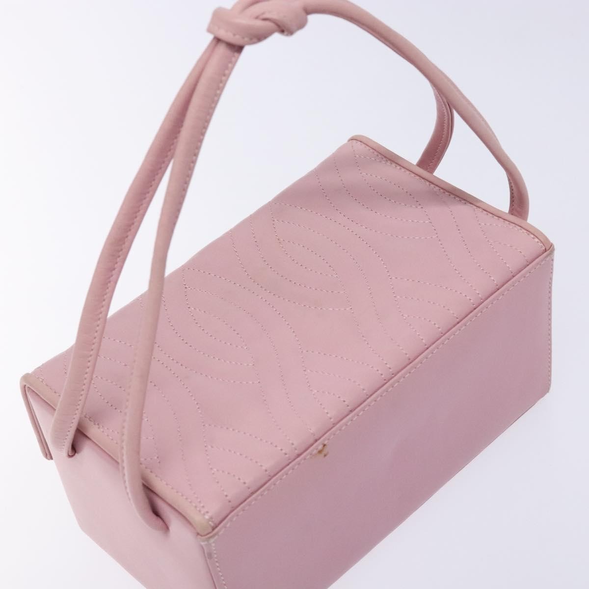 Fendi Classic Box Bag Leather, PINK, LEATHER, Handbag
