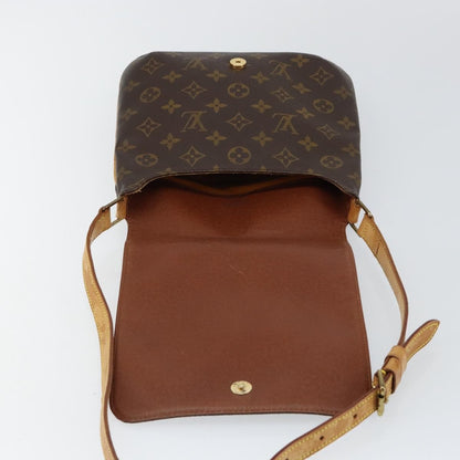 Louis Vuitton Musette Salsa Handbag Monogram Canvas, BROWN, CANVAS, Shoulder bag