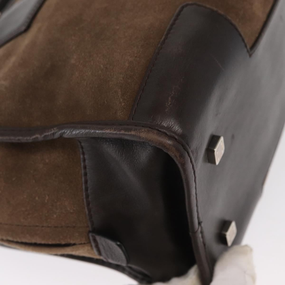 Loewe Amazona Bag Suede, BROWN, SUEDE, Handbag