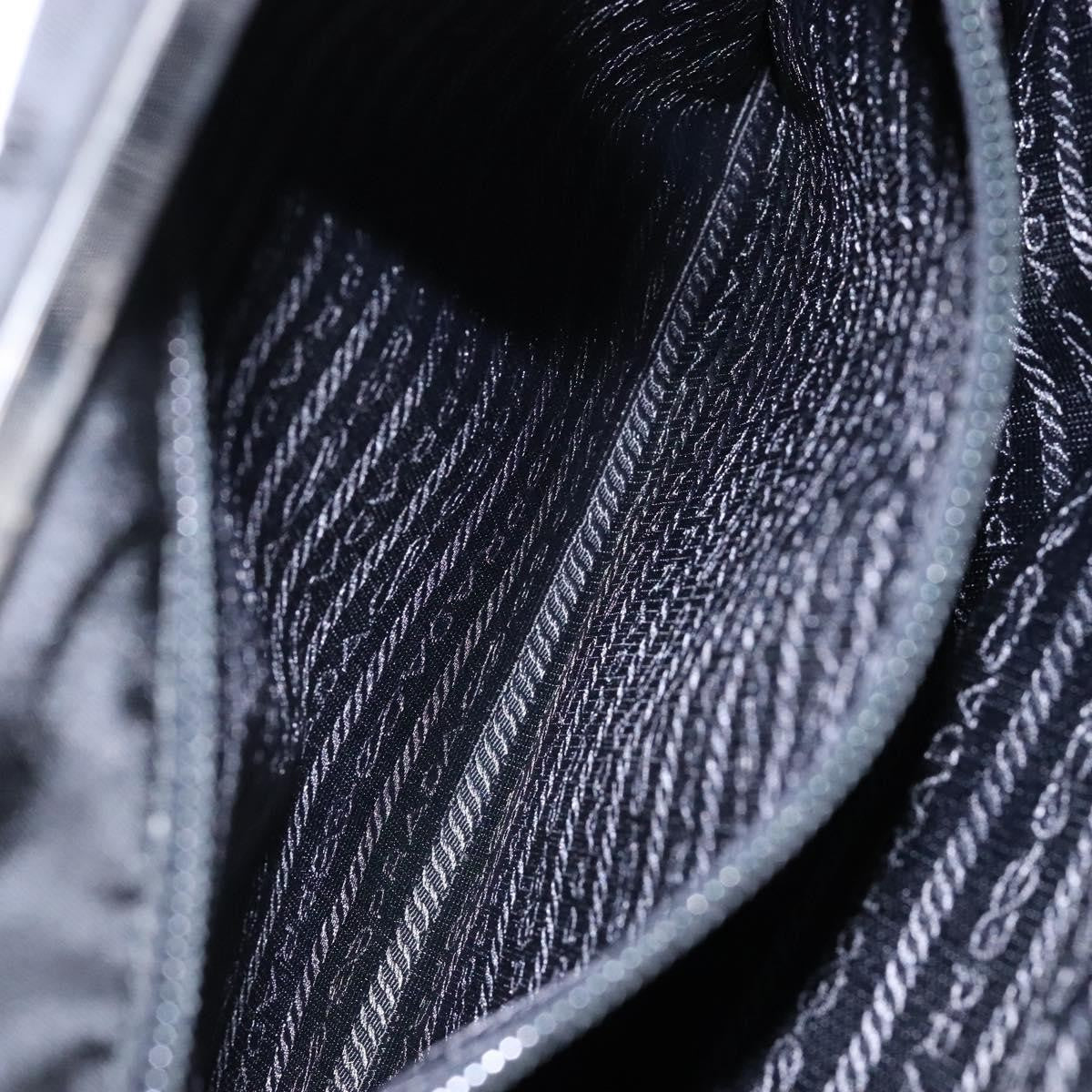 Prada Vintage Shoulder Bag Tessuto, BLACK, NYLON, Shoulder bag