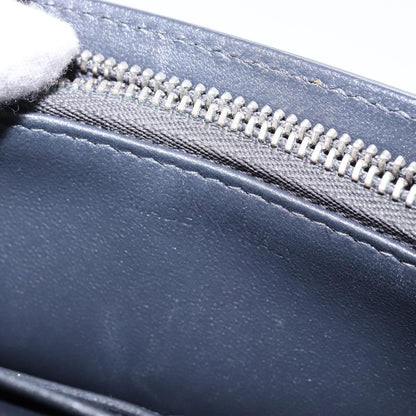 Christian Dior Diorama Wallet on Chain Metallic Distressed Calfskin, SILVER, LEATHER, Wallets