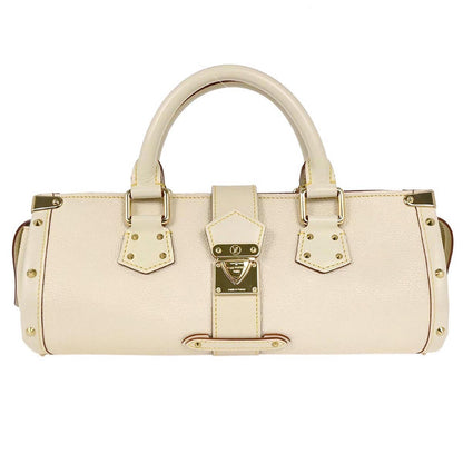 Louis Vuitton Suhali L'Epanoui Handbag Leather, WHITE, LEATHER, Handbag
