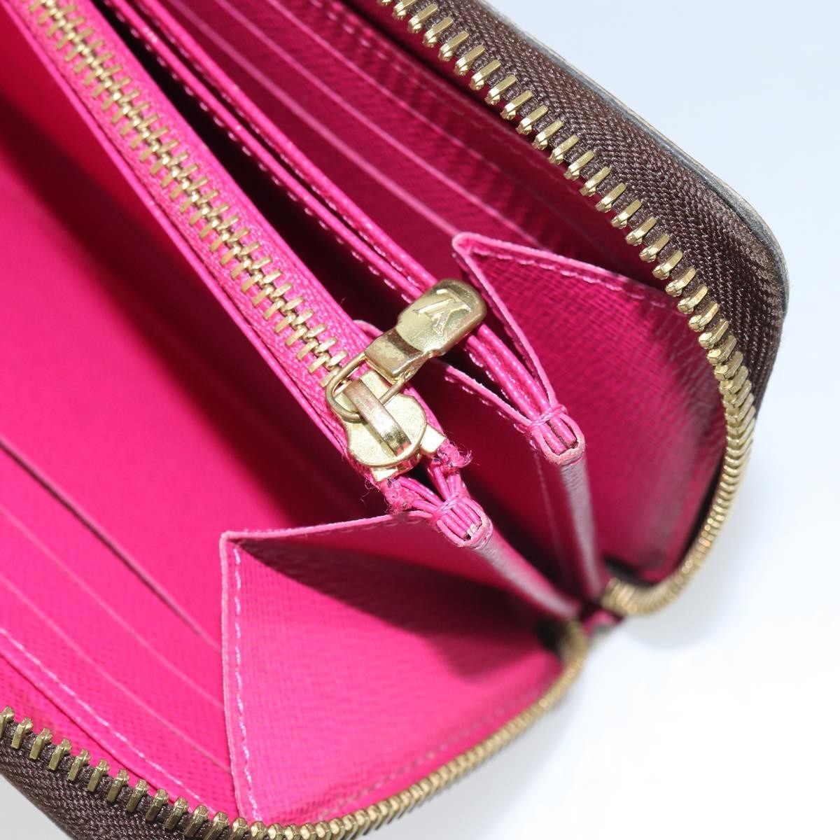 Louis Vuitton Zippy wallet Canvas, BROWN, CANVAS, Wallets