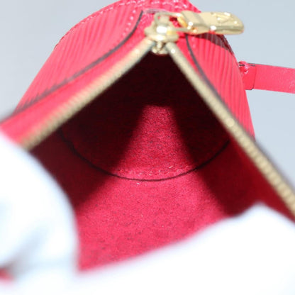 Louis Vuitton Soufflot Pochette Epi Leather, RED, LEATHER, Clutche & pouche
