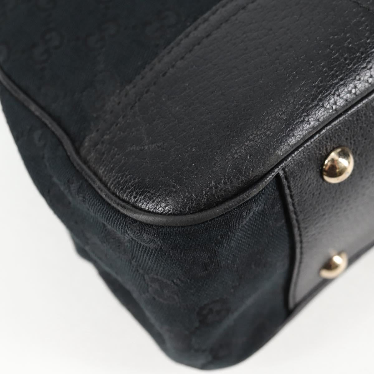 Gucci Princy Tote GG Coated Canvas, BLACK, CANVAS, Tote bag