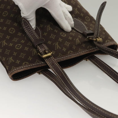 Louis Vuitton Bucket Bag Canvas, BROWN, CANVAS, Handbag