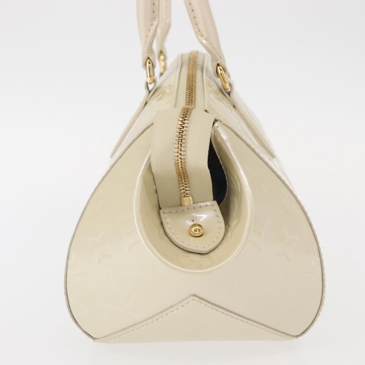 Louis Vuitton Sherwood Handbag Monogram Vernis, BEIGE, PATENT_LEATHER, Handbag