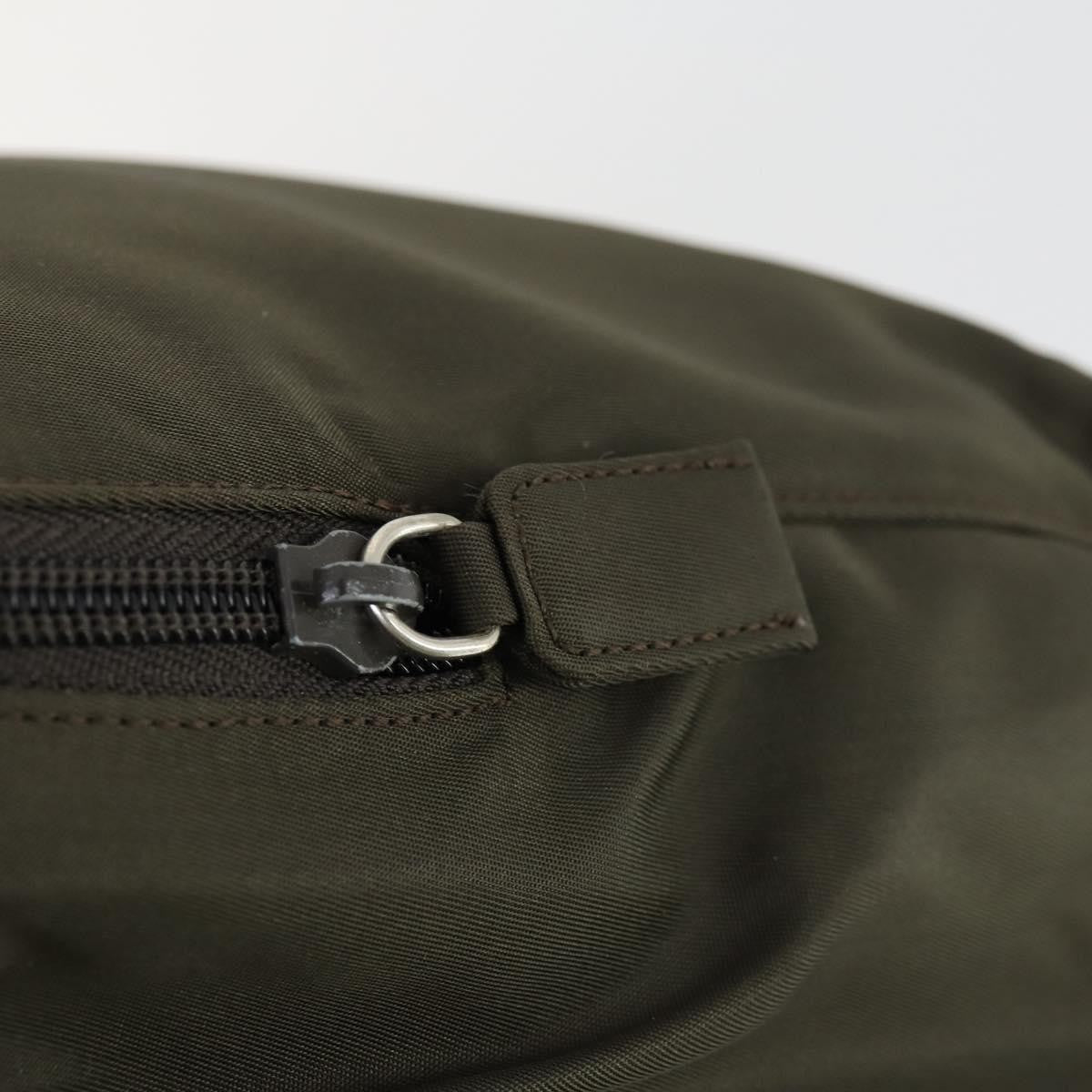 Prada Vintage Handbag Tessuto, KHAKI, NYLON, Handbag