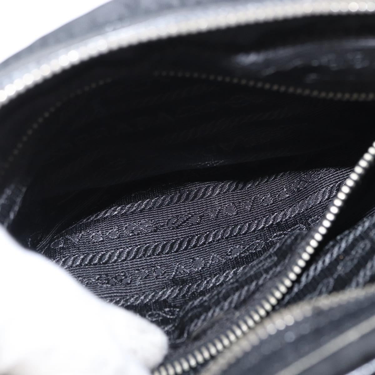 Prada Vintage Shoulder Bag Tessuto, BLACK, NYLON, Shoulder bag