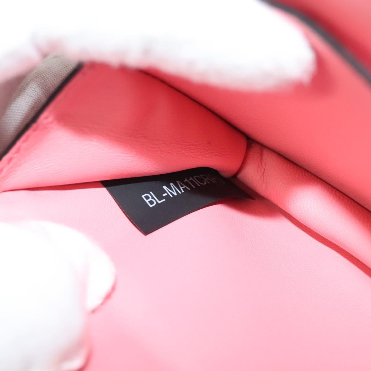 Valentino Garavani Turnlock Chain Shoulder Bag Suede, PINK, SUEDE, Shoulder bag