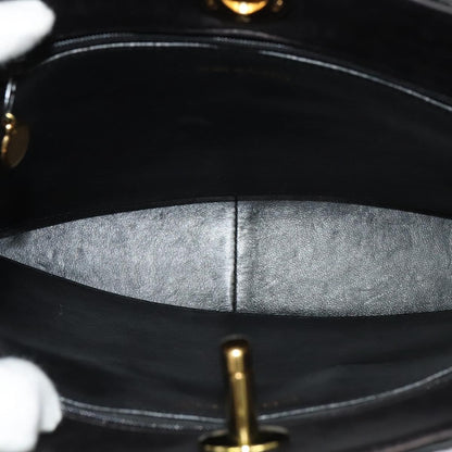 Chanel Chain Shoulder Bag Patent leather, BLACK, PATENT_LEATHER, Shoulder bag