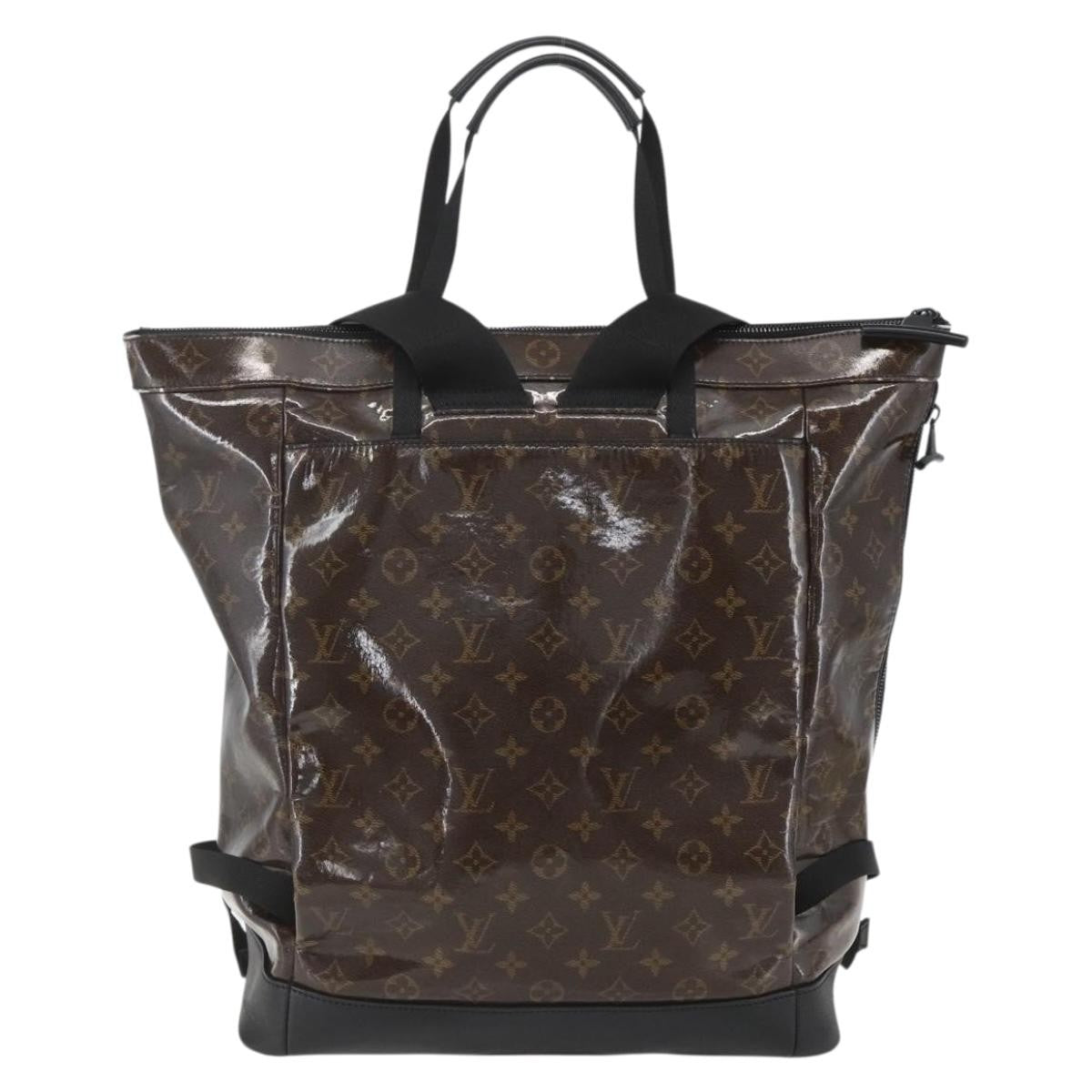 Louis Vuitton Zipped Tote Limited Edition Monogram Glaze Canvas, BROWN, CANVAS, Tote bag