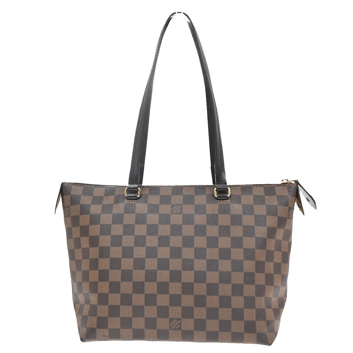 Louis Vuitton Iena Tote Damier, BROWN, CANVAS, Tote bag