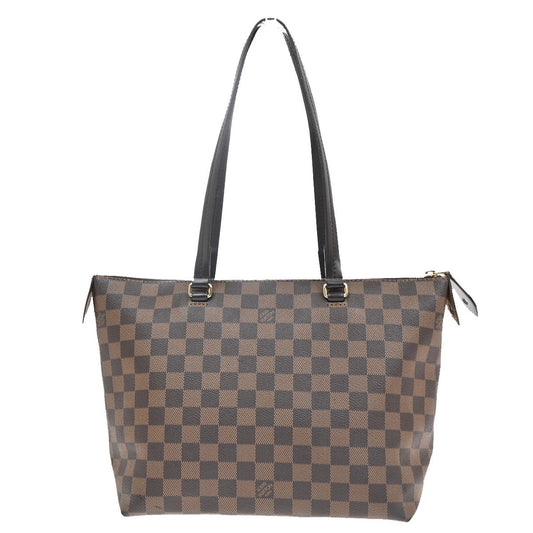 Louis Vuitton Iena Tote Damier, BROWN, CANVAS, Tote bag