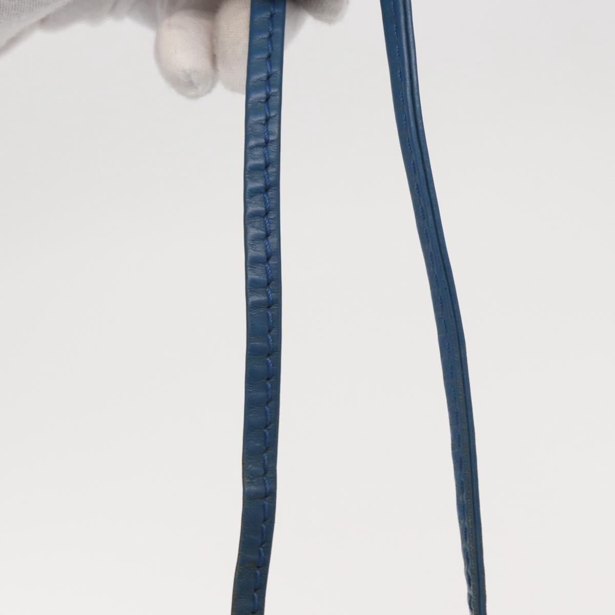 Louis Vuitton Noe Handbag Epi Leather, BLUE, LEATHER, Shoulder bag