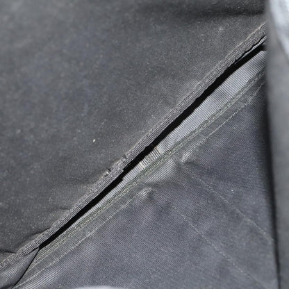 Fendi Vintage Double Buckle Flap Shoulder Bag Nylon, BLACK, NYLON, Shoulder bag