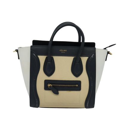 Celine Tricolor Luggage Bag Leather, MULTICOLOUR, LEATHER, Handbag