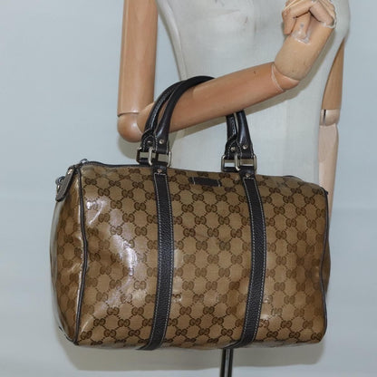Gucci Joy Boston Bag GG Imprime, BEIGE, CANVAS, Travel bag