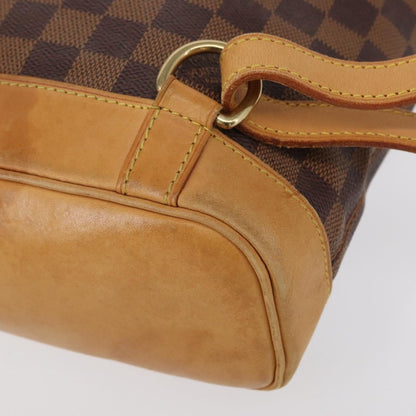 Louis Vuitton Arlequin Backpack Damier, BROWN, CANVAS, Backpack