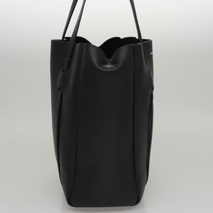 Balenciaga Everyday Tote Leather, BLACK, LEATHER, Tote bag