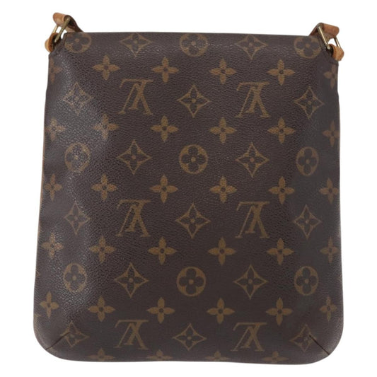 Louis Vuitton Musette Salsa Handbag Monogram Canvas, BROWN, CANVAS, Shoulder bag