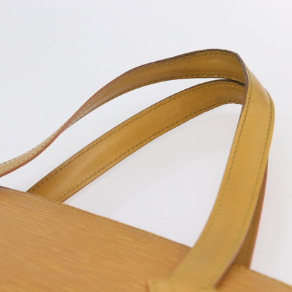 Louis Vuitton Saint Jacques Handbag Epi Leather, YELLOW, LEATHER, Handbag