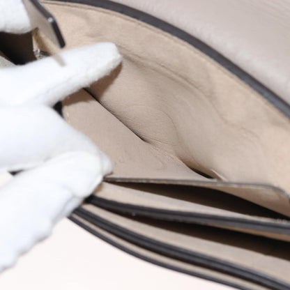 Chloe Faye Shoulder Bag Leather and Suede, BEIGE, SUEDE, Shoulder bag