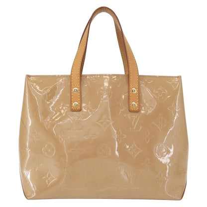 Louis Vuitton Reade Handbag Monogram Vernis, BEIGE, PATENT_LEATHER, Handbag