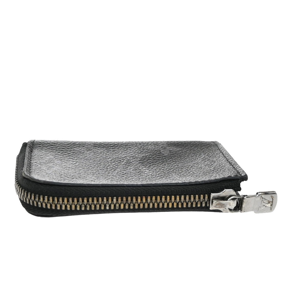 Louis Vuitton Porte-Monnaie NM Wallet Damier Graphite, GRAY, LEATHER, Wallets