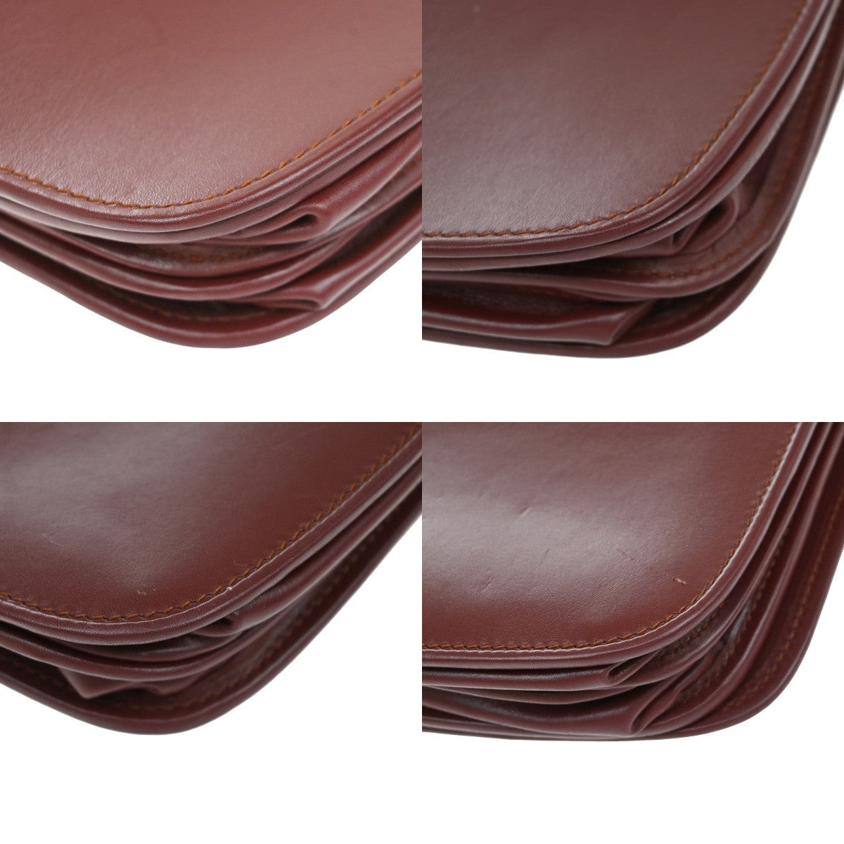 cartier Must de Cartier Shoulder Bag Leather, Red, Leather, Shoulder Bag
