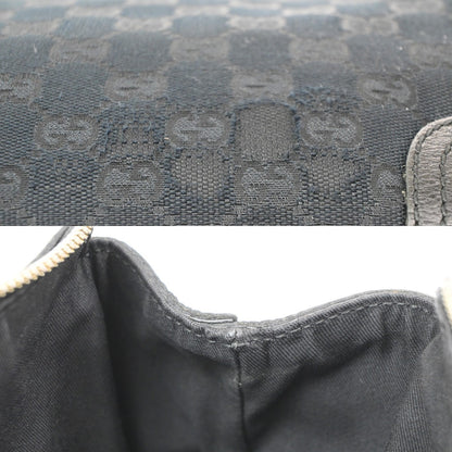 Gucci Princy Tote GG Canvas, BLACK, CANVAS, Tote bag