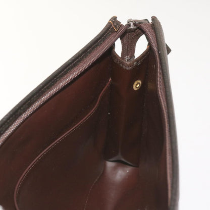 Burberry Nova check Pochette Canvas, BEIGE, CANVAS, Clutche & pouche