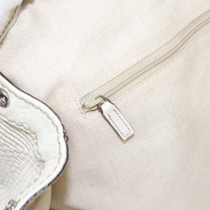 Gucci Sukey Tote Diamante Woven Raffia, SILVER, WOOD, Handbag