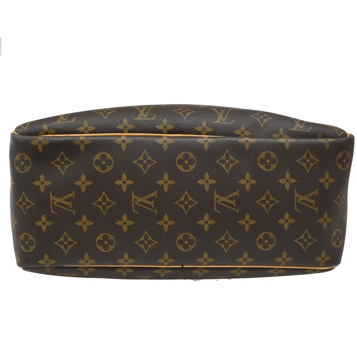 Louis Vuitton Deauville Handbag Monogram Canvas, BROWN, CANVAS, Handbag